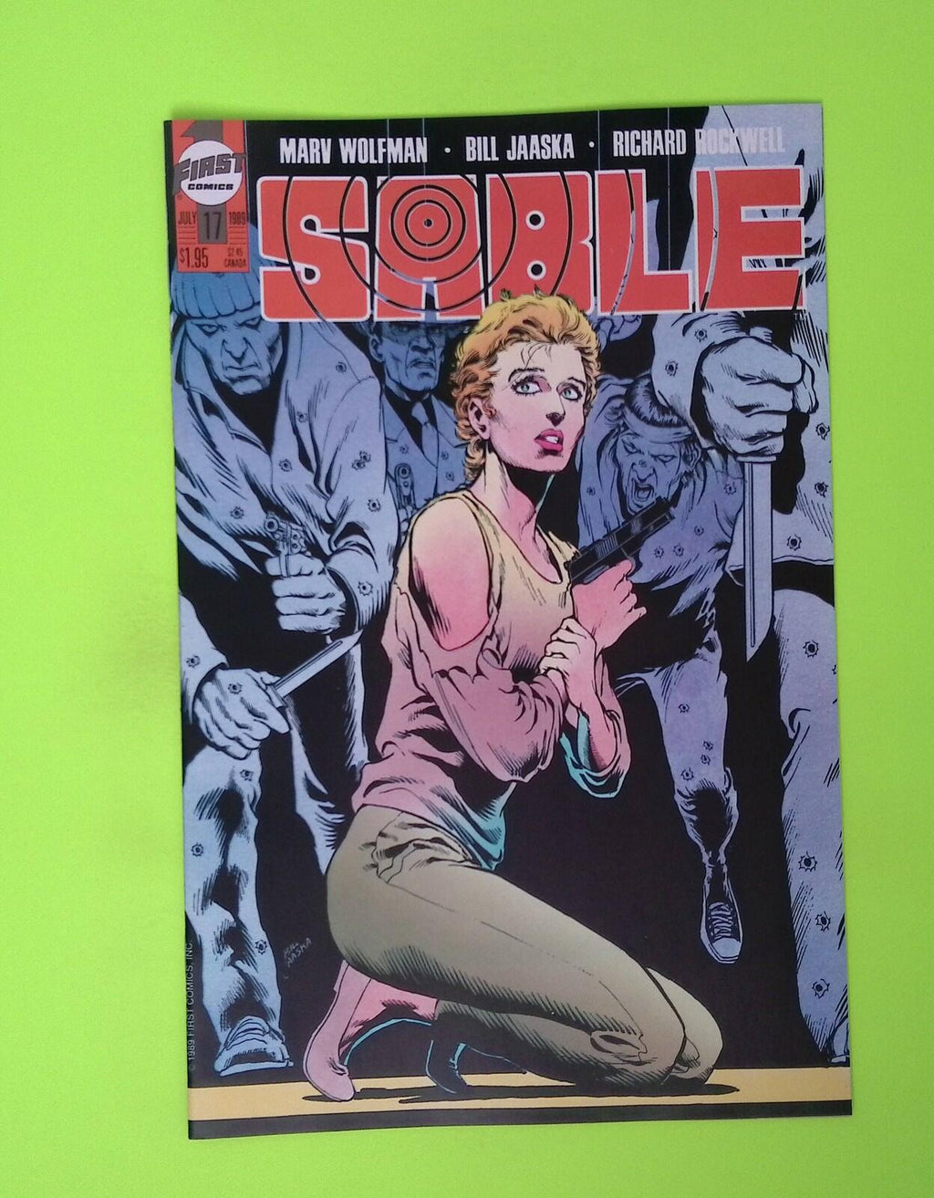 Sable #17 1989 First Comics 8.0 Comic Book W220-141