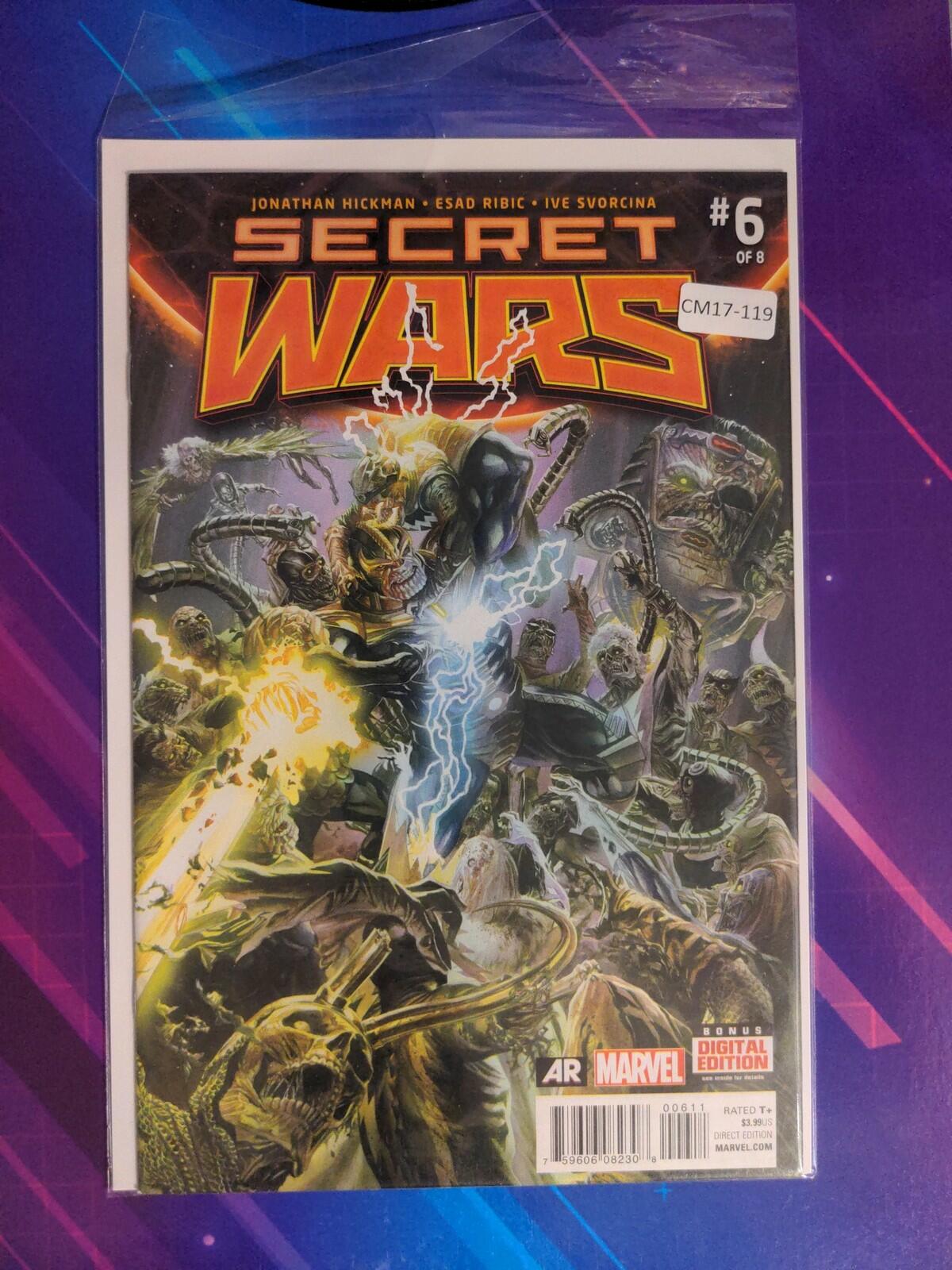 SECRET WARS #6 9.0 MARVEL COMIC BOOK CM17-119