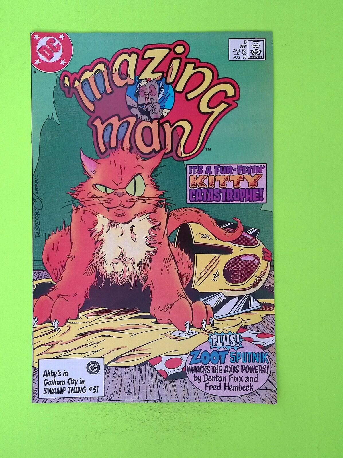 'Mazing Man #8 1986 DC Comics High Grade Comic Book X80-17