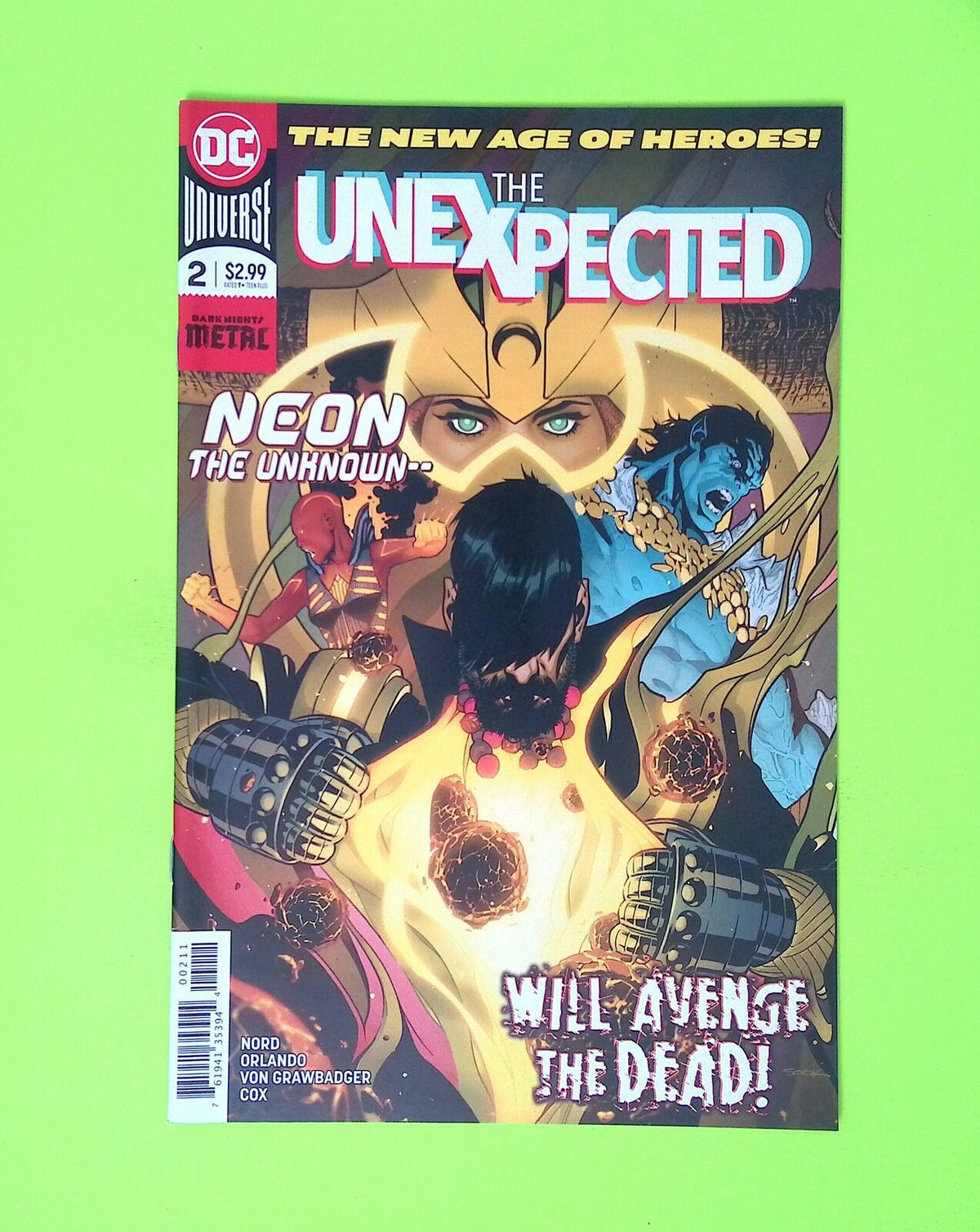The Unexpected #2 Vol. 2 2018 DC Comics High Grade Comic Book Q66-59