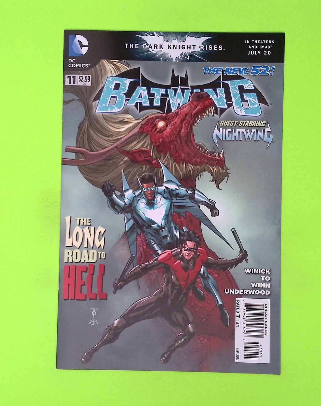 Batwing #11 2012 DC Comics 1st App High Grade Comic Book P78-156