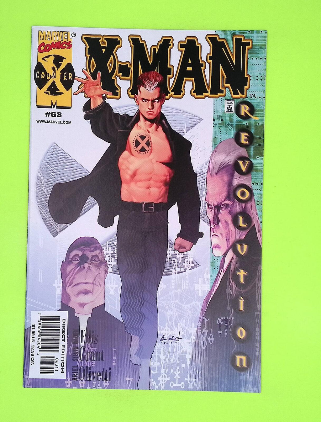 X-Man #63 2000 Marvel Comics 1st App High Grade Comic Book K92-128