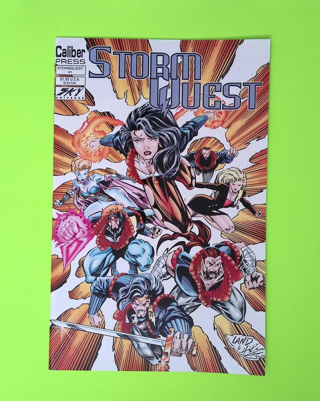 StormQuest #1 1994 Caliber Comics High Grade Comic Book Q112-97