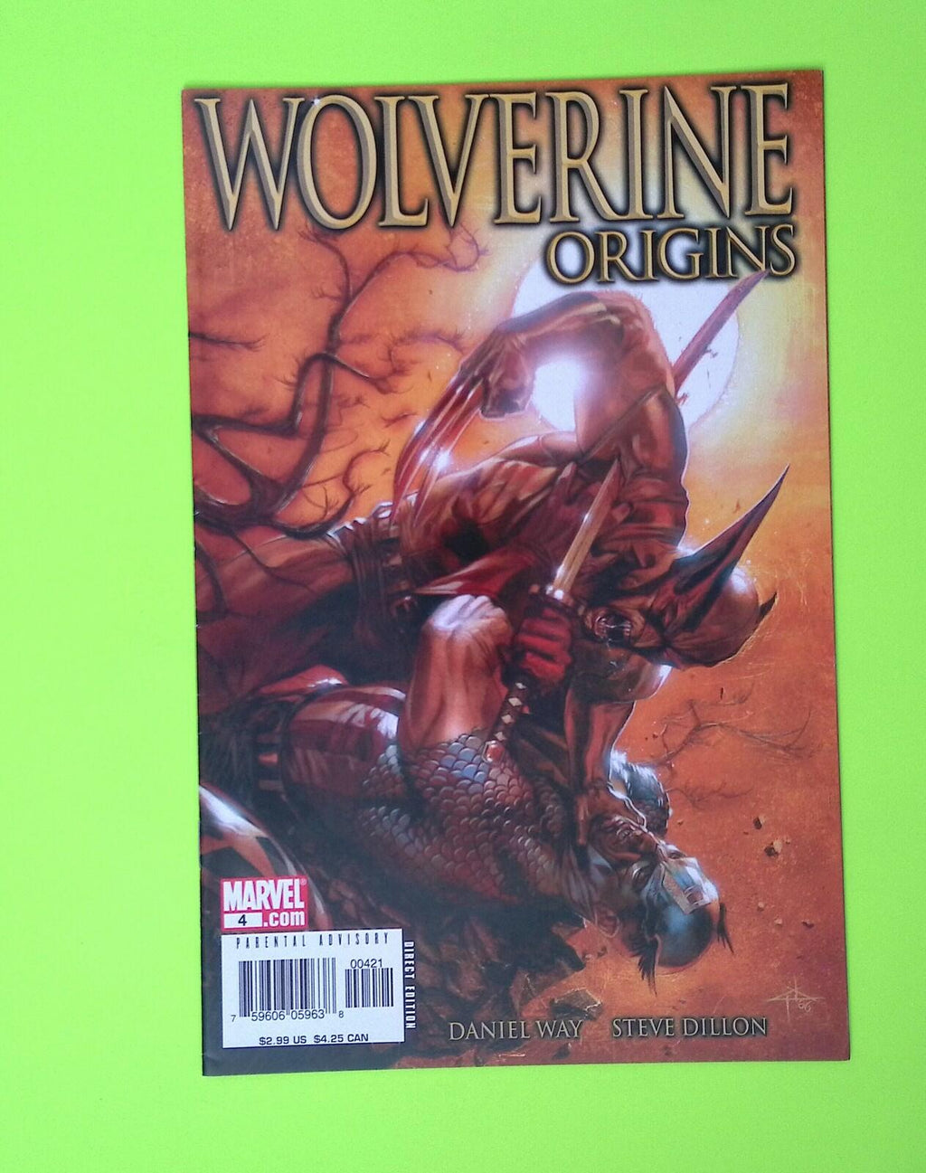 Wolverine Origins #4c 2006 Marvel Comics Variant High Grade Comic Book P75-199