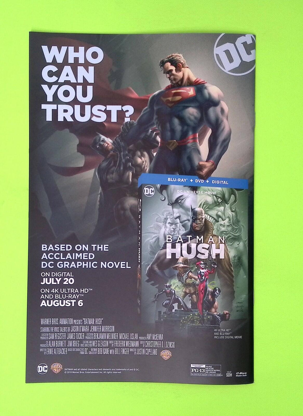 DCeased #4 2019 DC Comics High Grade Comic Book P60-166