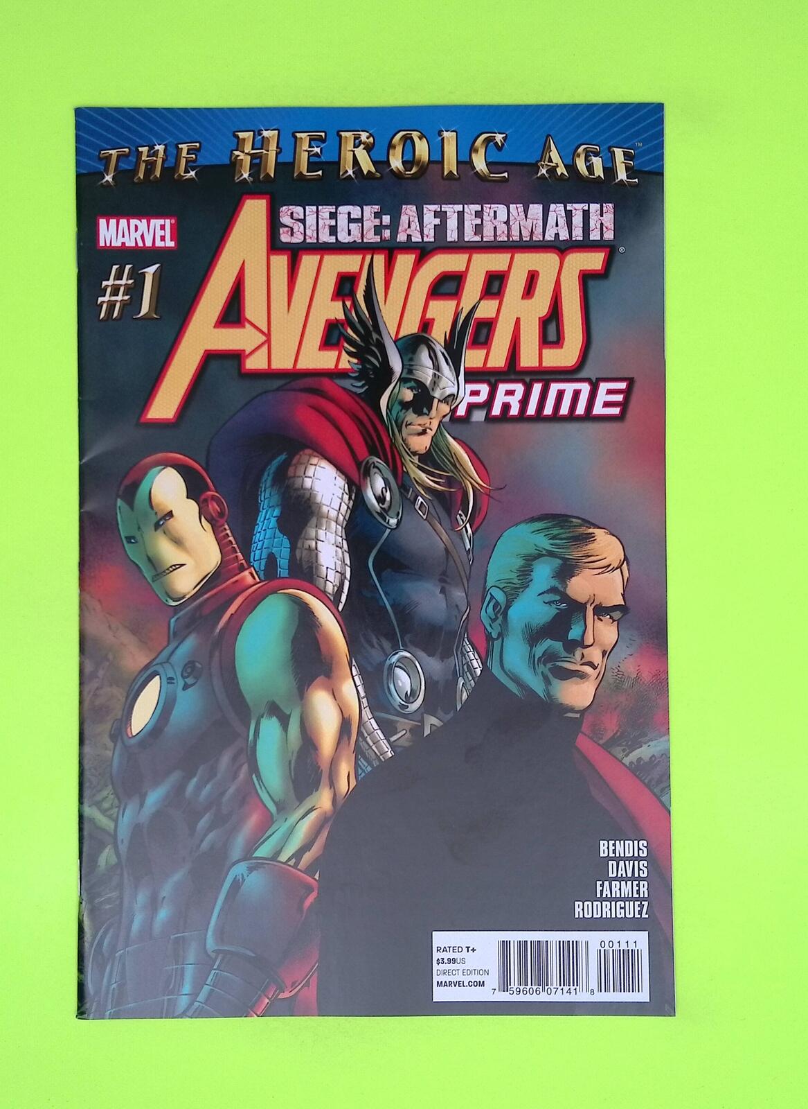 Avengers Prime #1 2010 Marvel Comics 7.0 Comic Book K63-129