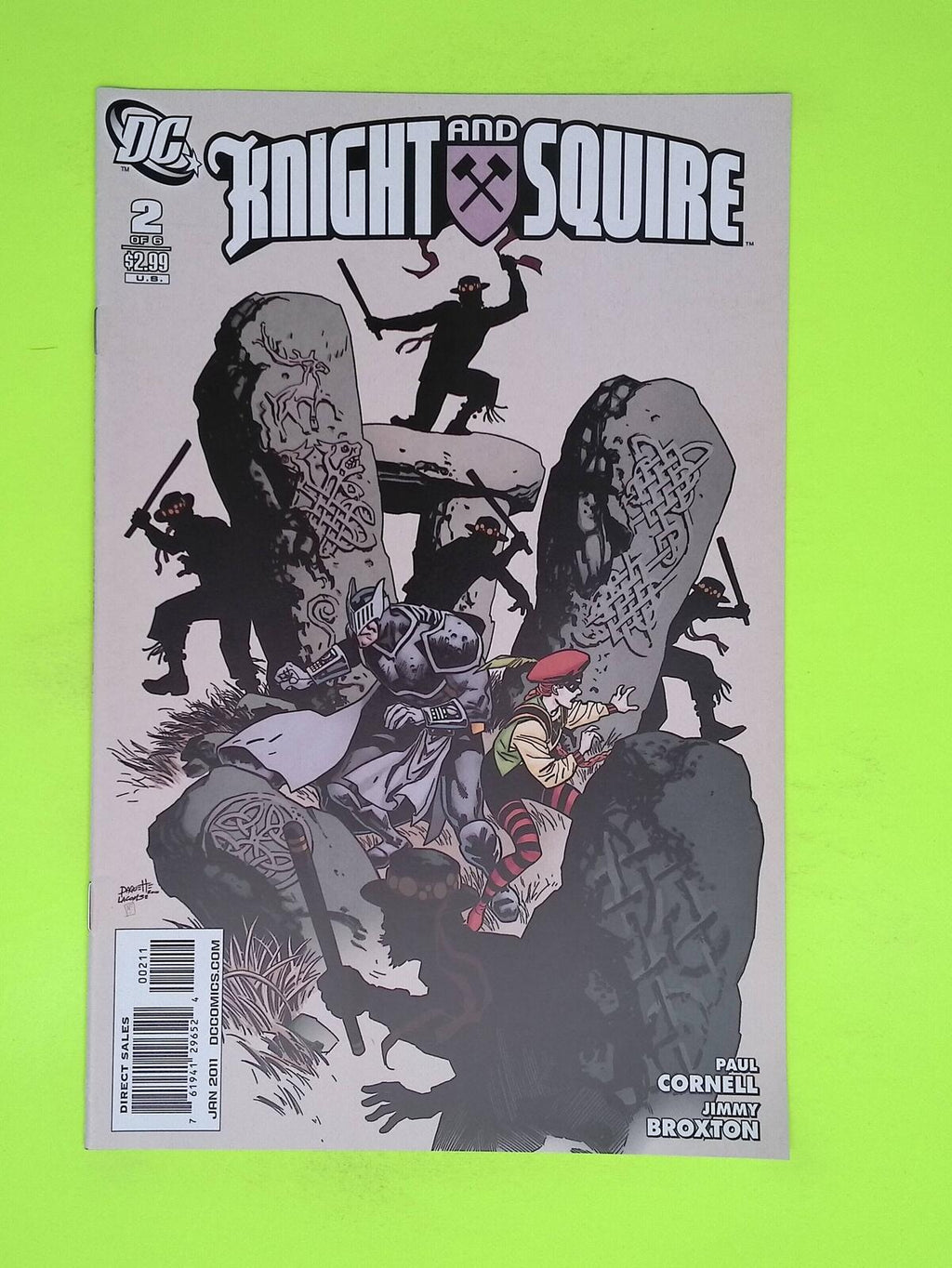 Knight and Squire #2 2011 DC Comics 8.0 Comic Book K56-110