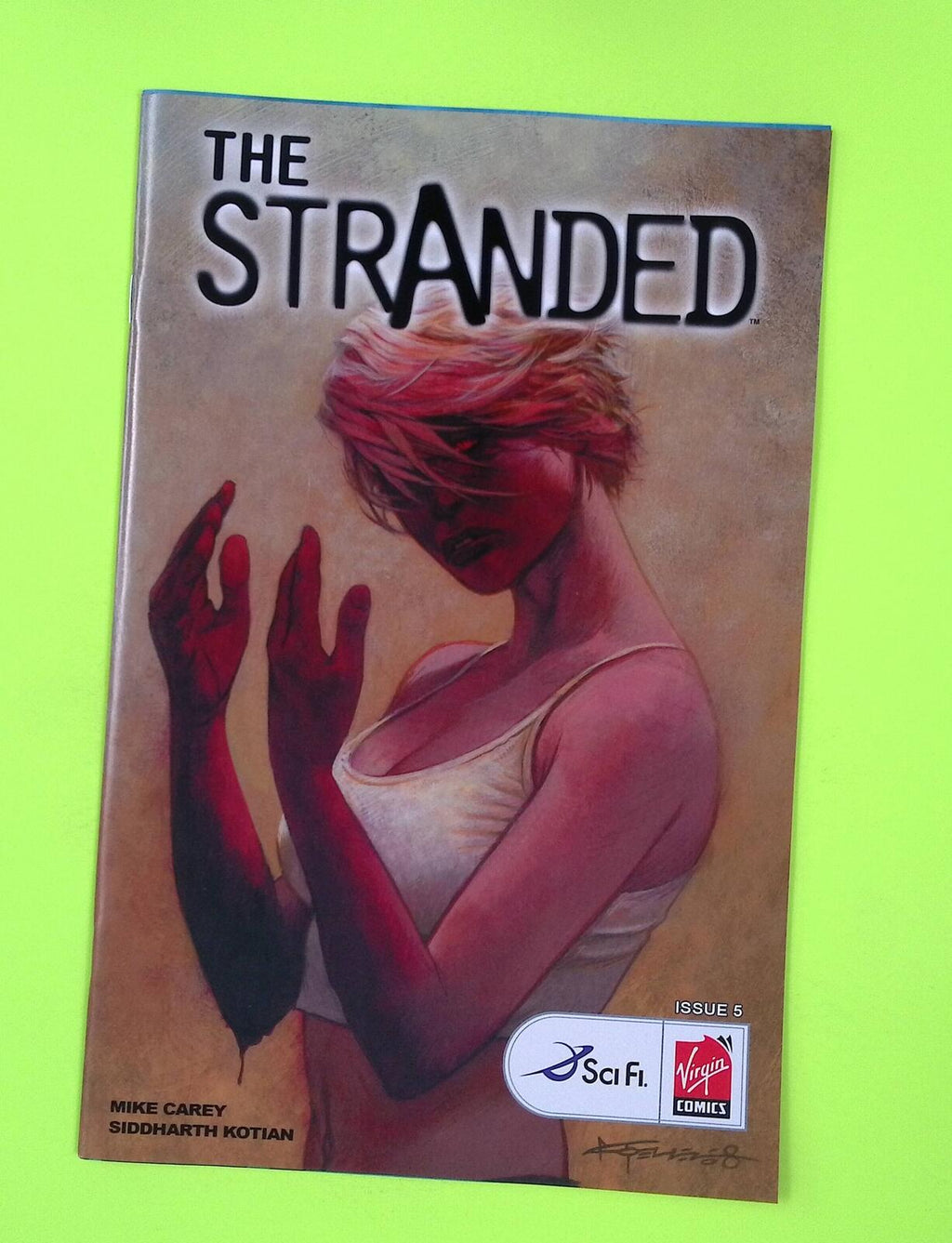 The Stranded #5 2008 Virgin Comics High Grade Comic Book G26-185