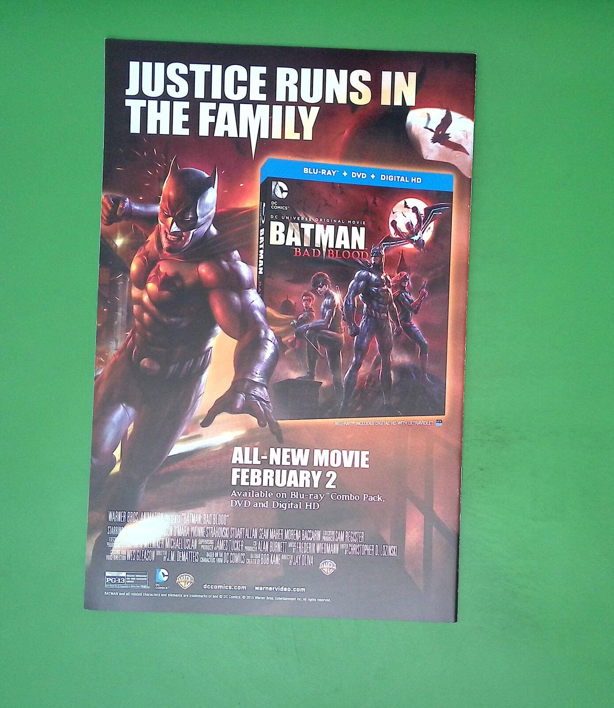 BATMAN & ROBIN ETERNAL #20 HIGH GRADE DC COMIC BOOK H27-193