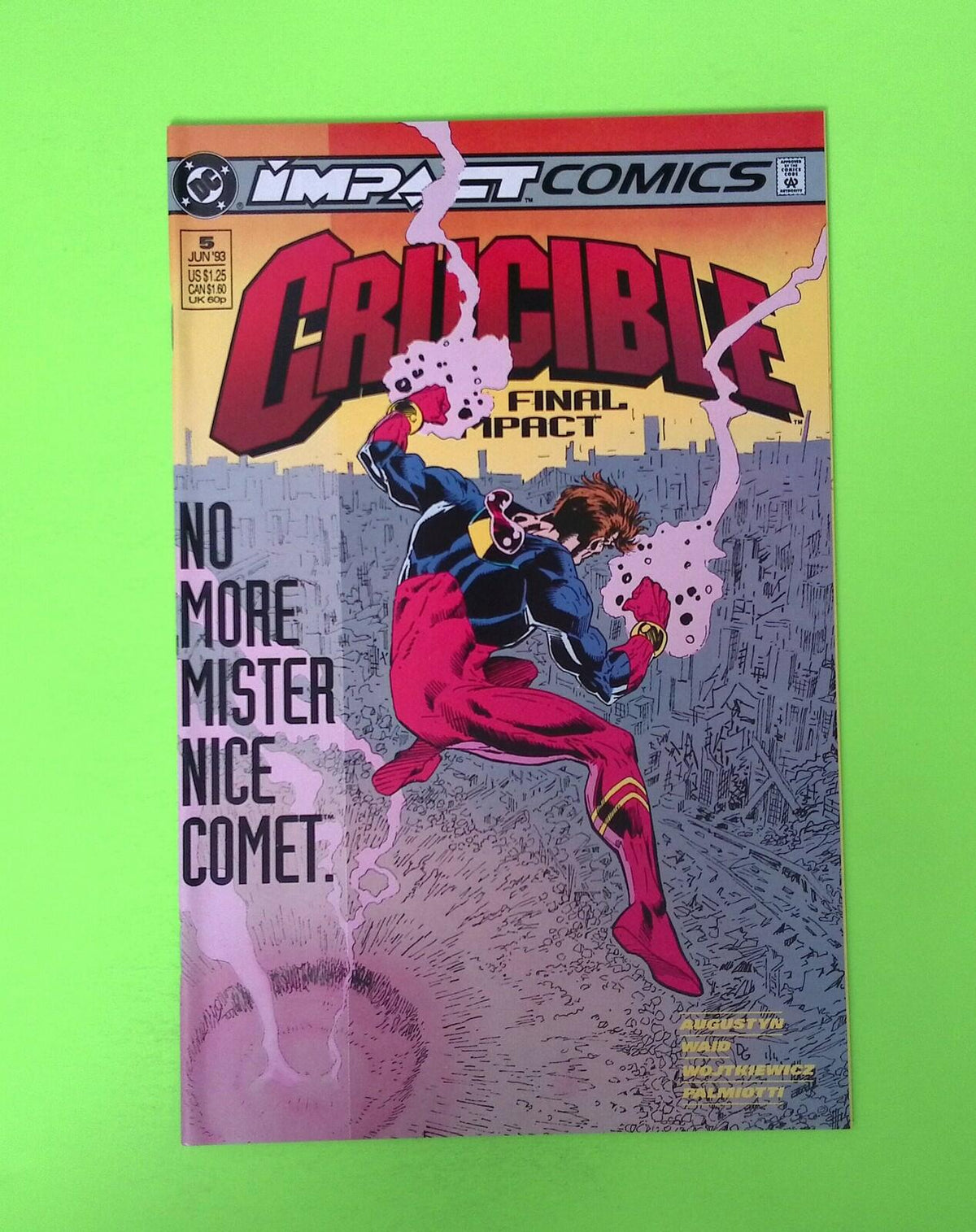 Crucible #5 1993 Impact Comics High Grade Comic Book B5-126