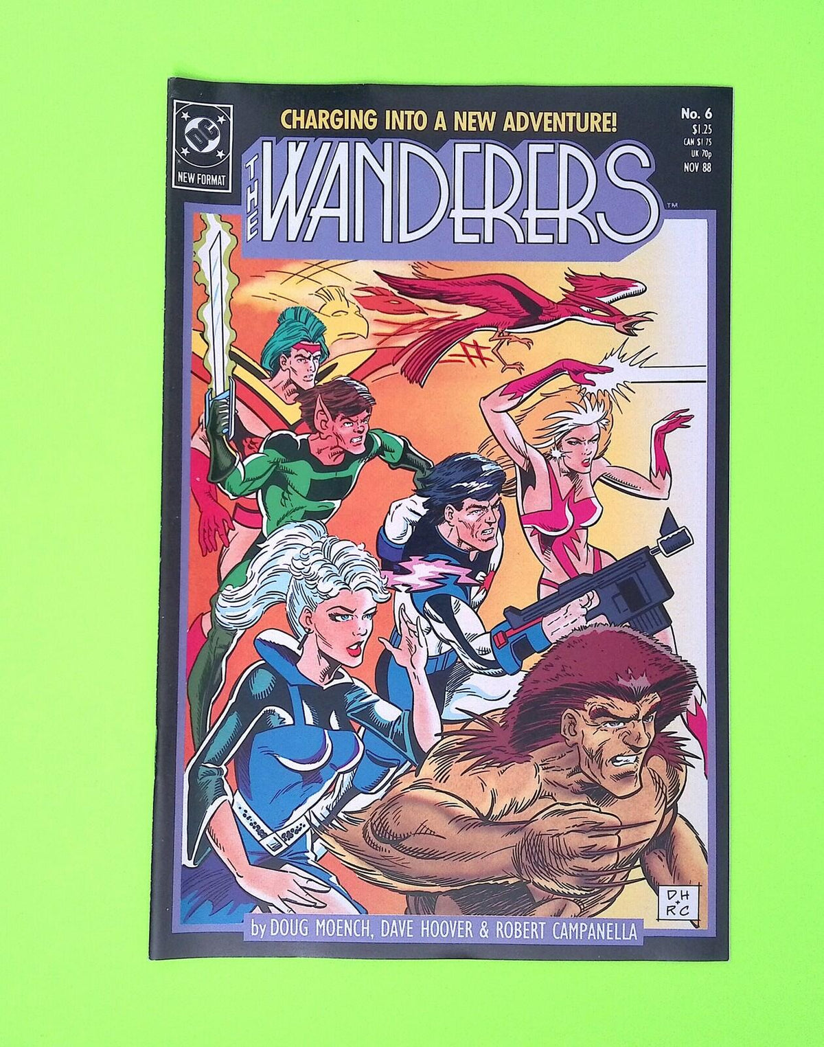 Wanderers #6 1988 DC Comics High Grade Comic Book W180-20