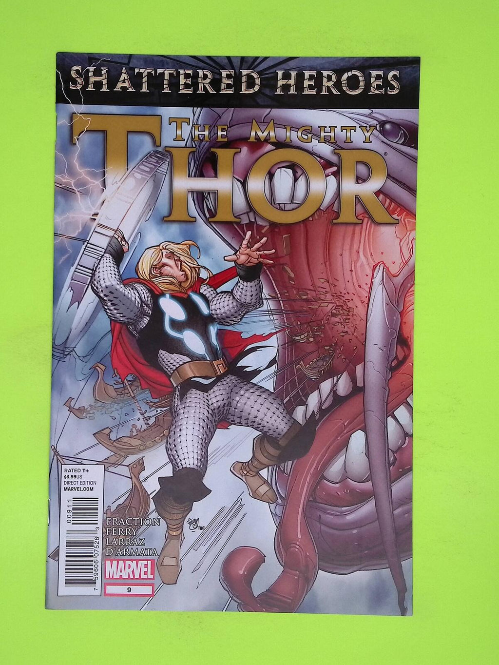 Mighty Thor #9 Vol. 1 2012 Marvel Comics 8.0 Comic Book K56-209