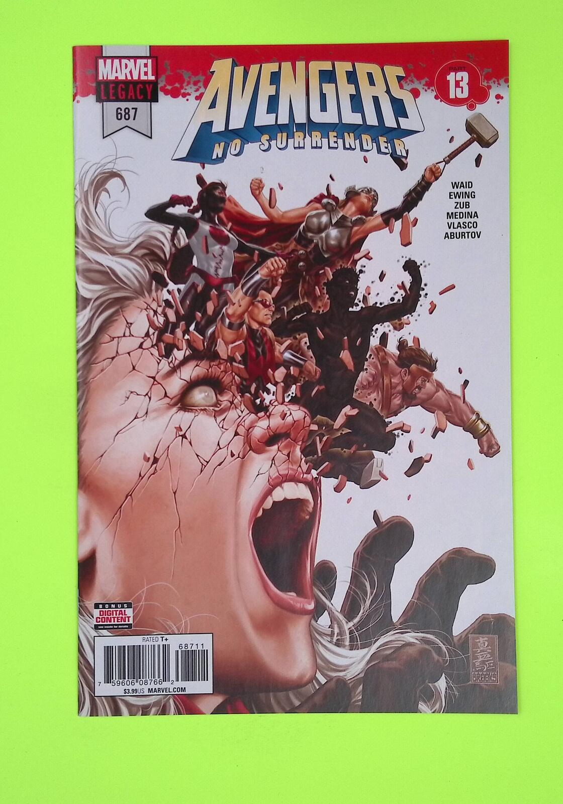 Avengers #687 Vol. 6 2018 Marvel Comics High Grade Comic Book A63-284