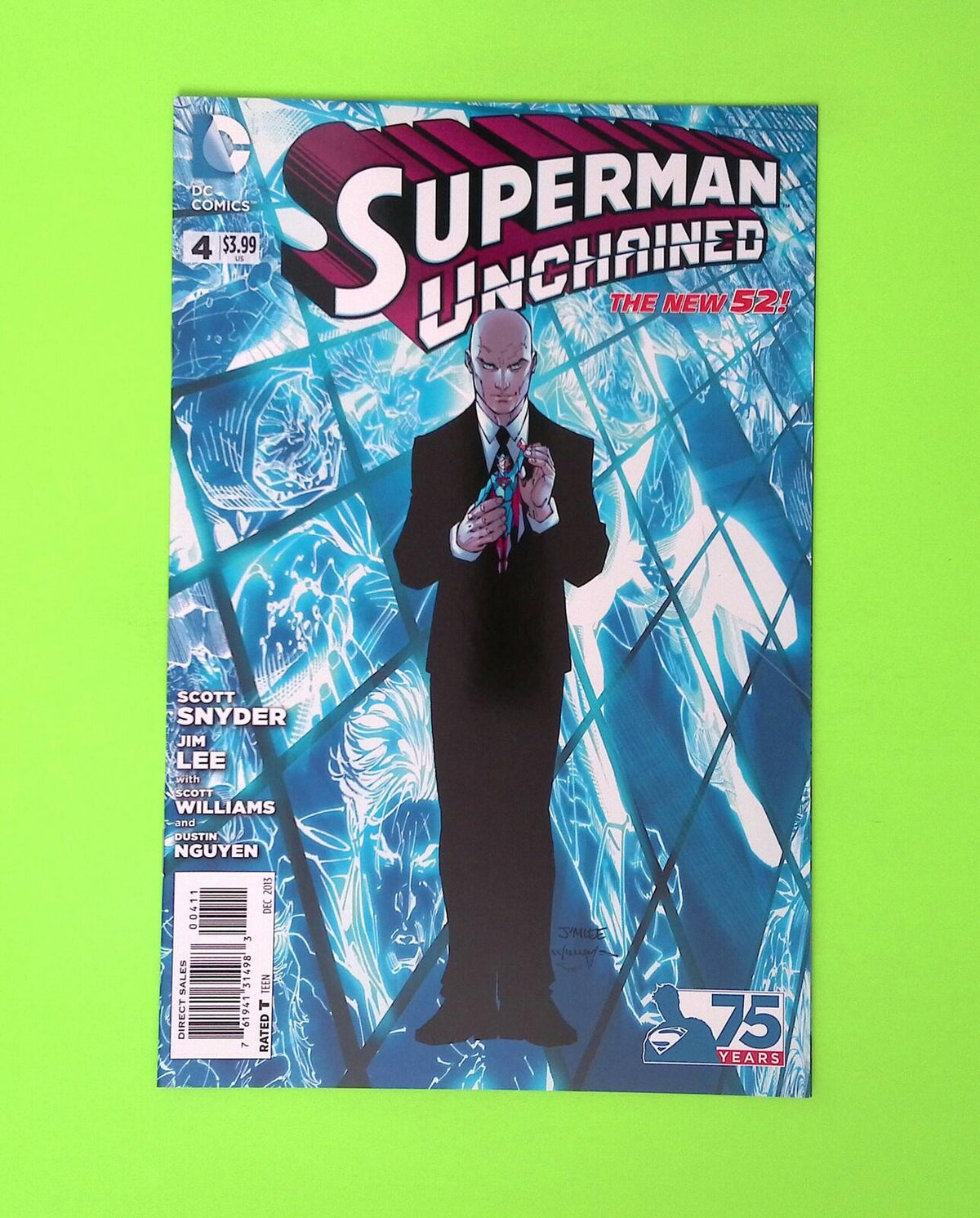 Superman Unchained #4 2014 DC Comics High Grade Comic Book B103-133