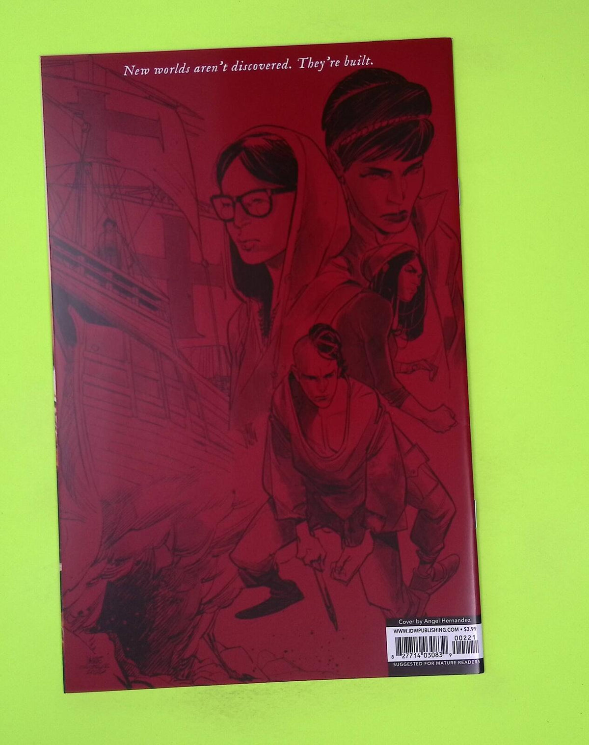 Earthdivers #2b 2022 IDW Publishing Variant High Grade Comic Book A86-247