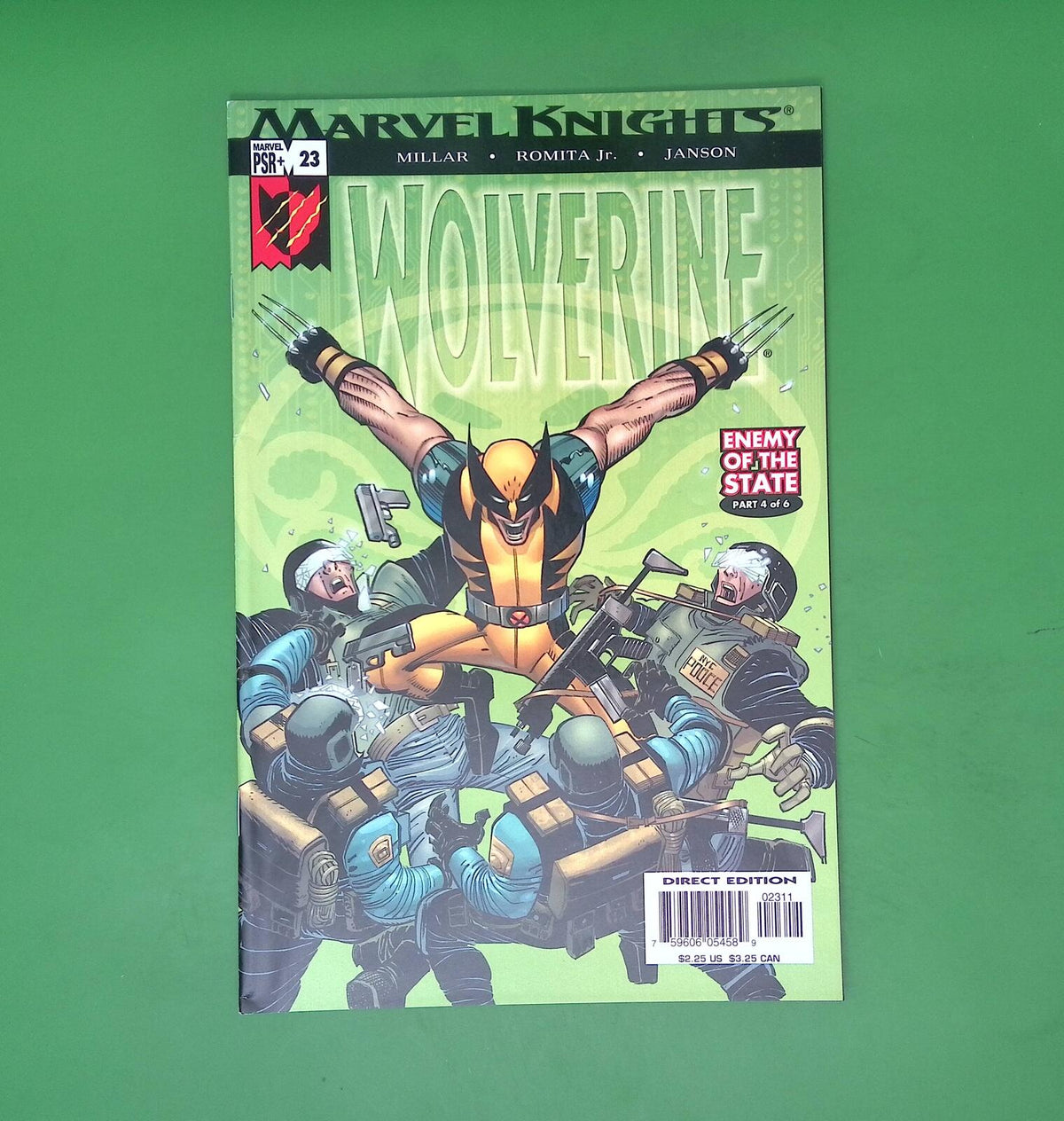 WOLVERINE #23 VOL. 3 8.0 1ST APP MARVEL COMIC BOOK H47-236