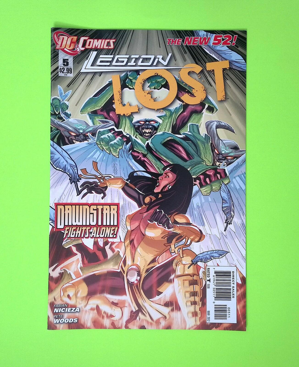 Legion Lost #5 Vol. 2 2012 DC Comics High Grade Comic Book W334-5