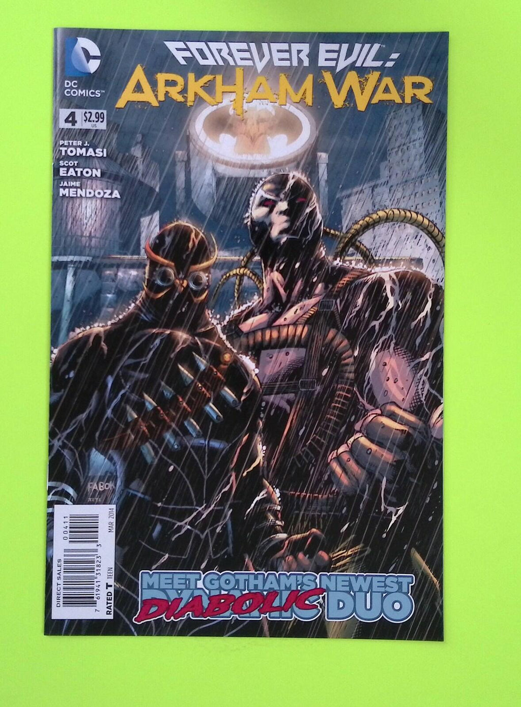 Forever Evil Arkham War #4 2014 DC Comics 8.0 Comic Book G86-311