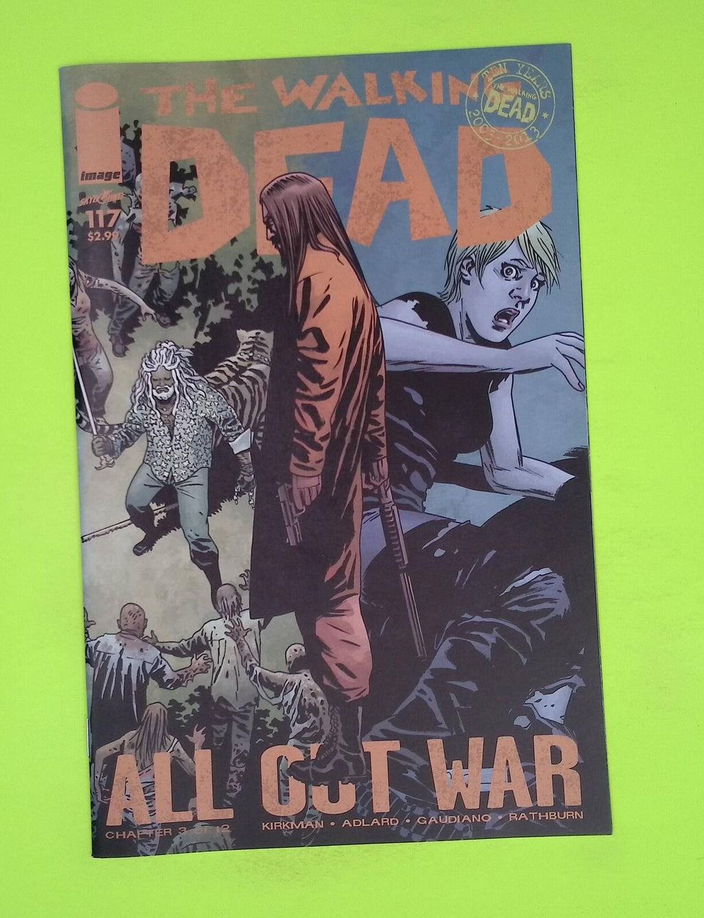 Walking Dead #117 2013 Image Comics High Grade Comic Book A95-132