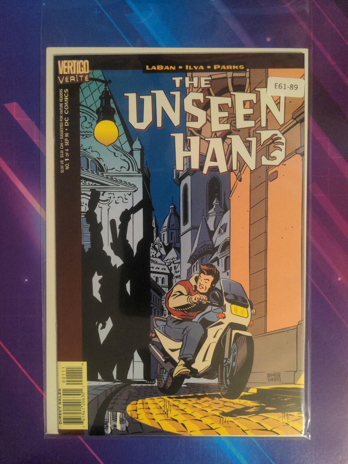 VERTIGO VERITE: UNSEEN HAND #1 MINI HIGH GRADE VERTIGO COMIC BOOK E61-89