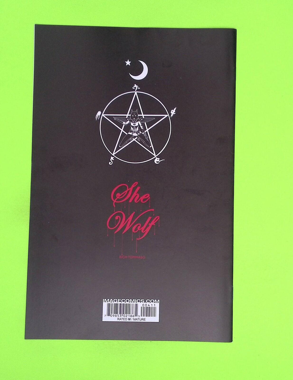 She Wolf #4 2016 Image Comics High Grade Comic Book W94-25