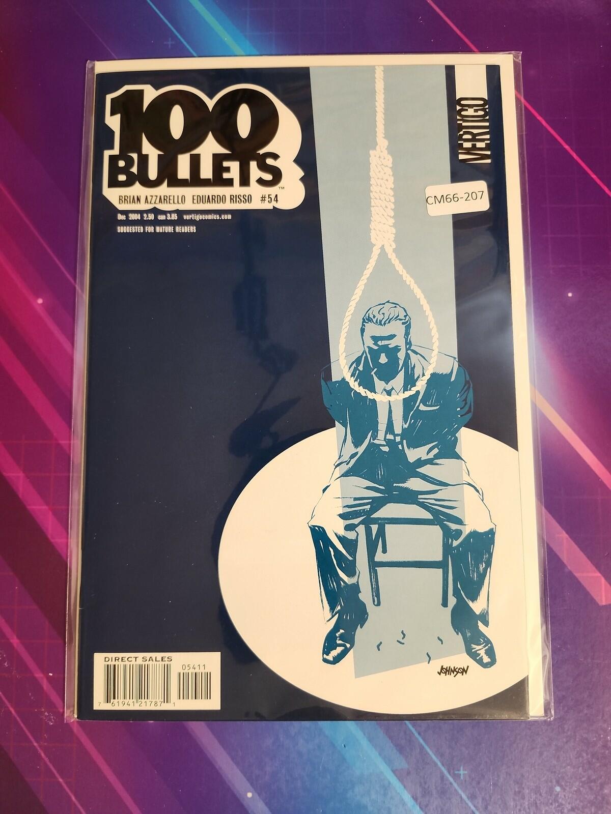 100 BULLETS #54 HIGH GRADE (HANGING) VERTIGO COMIC BOOK CM66-207