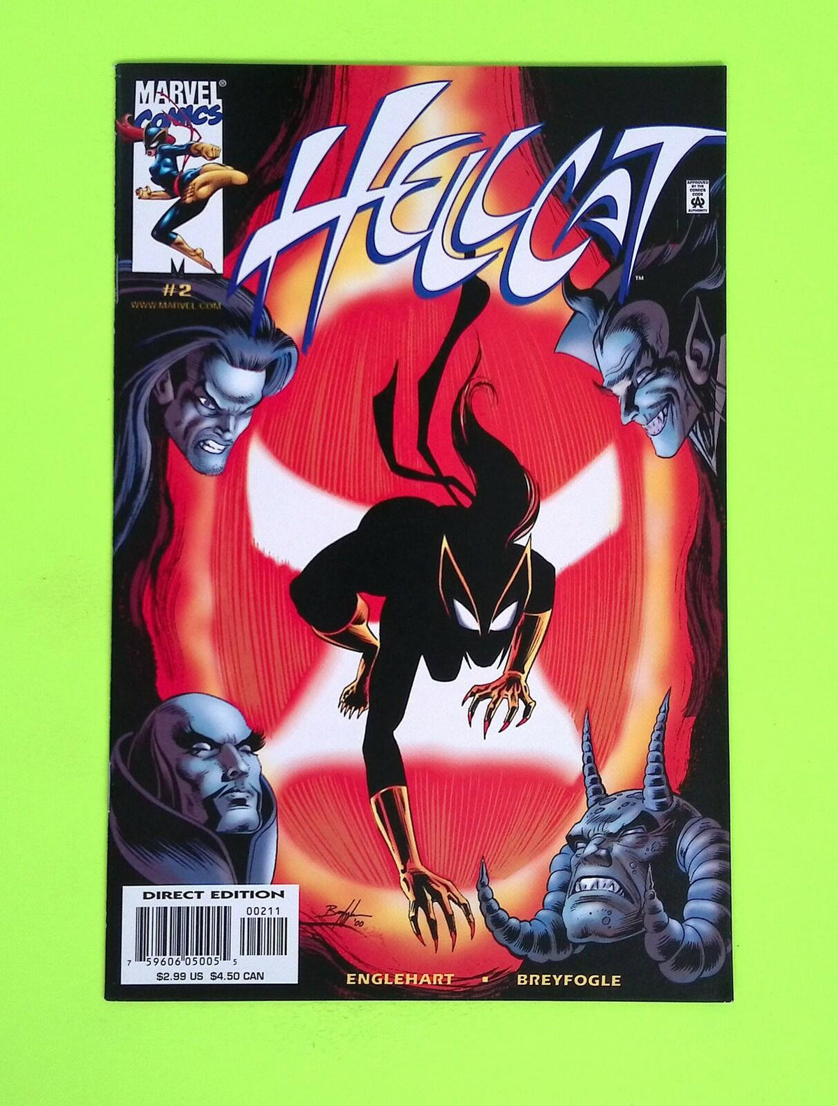 Hellcat #2 2000 Marvel Comics 8.0 Comic Book M61-114