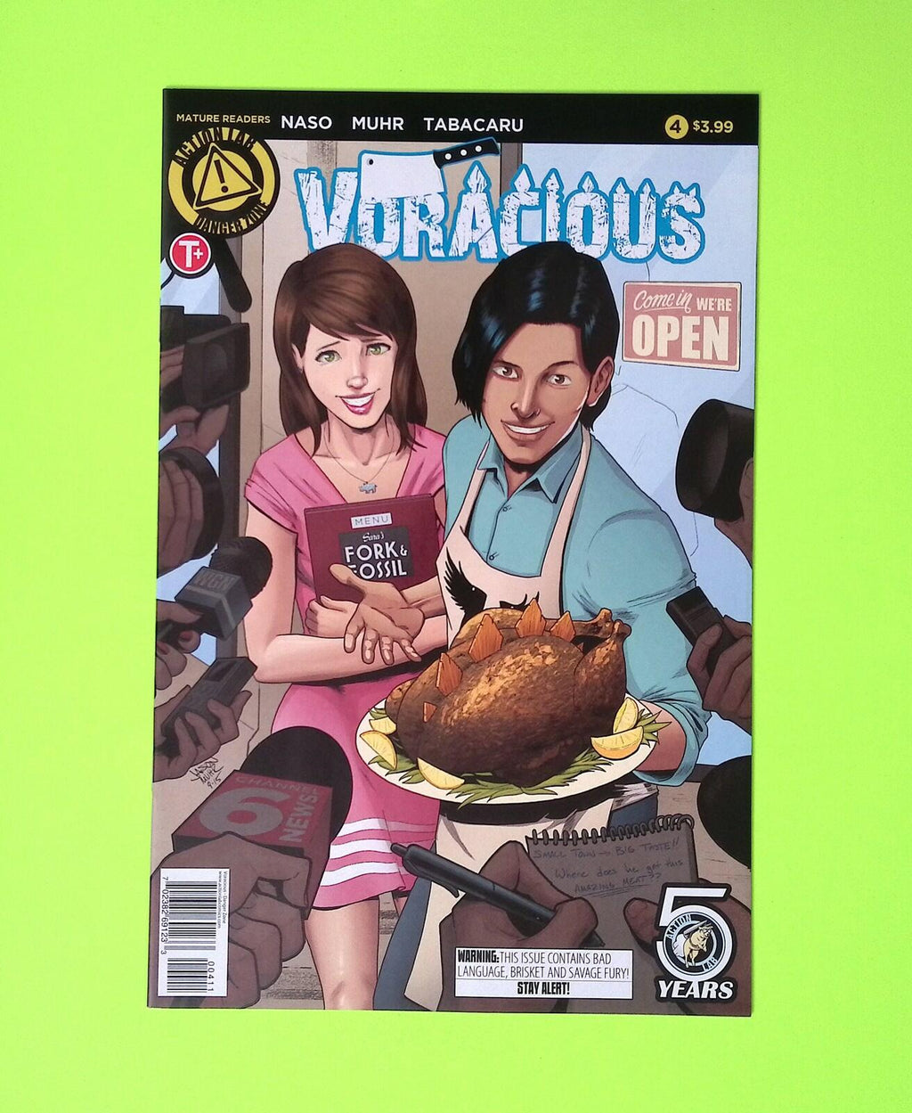Voracious #4 2016 Danger Zone High Grade Comic Book Q55-36