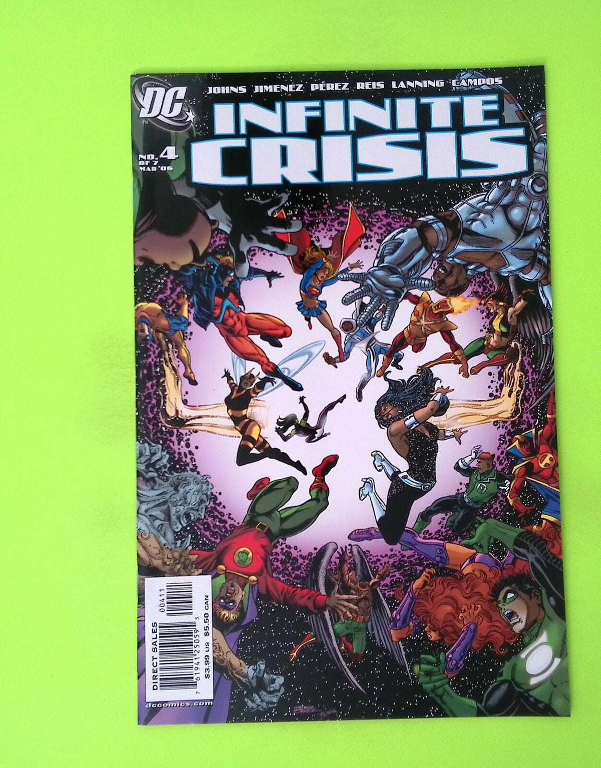 Infinite Crisis #4b 2006 DC Comics Variant High Grade Comic Book R96-265