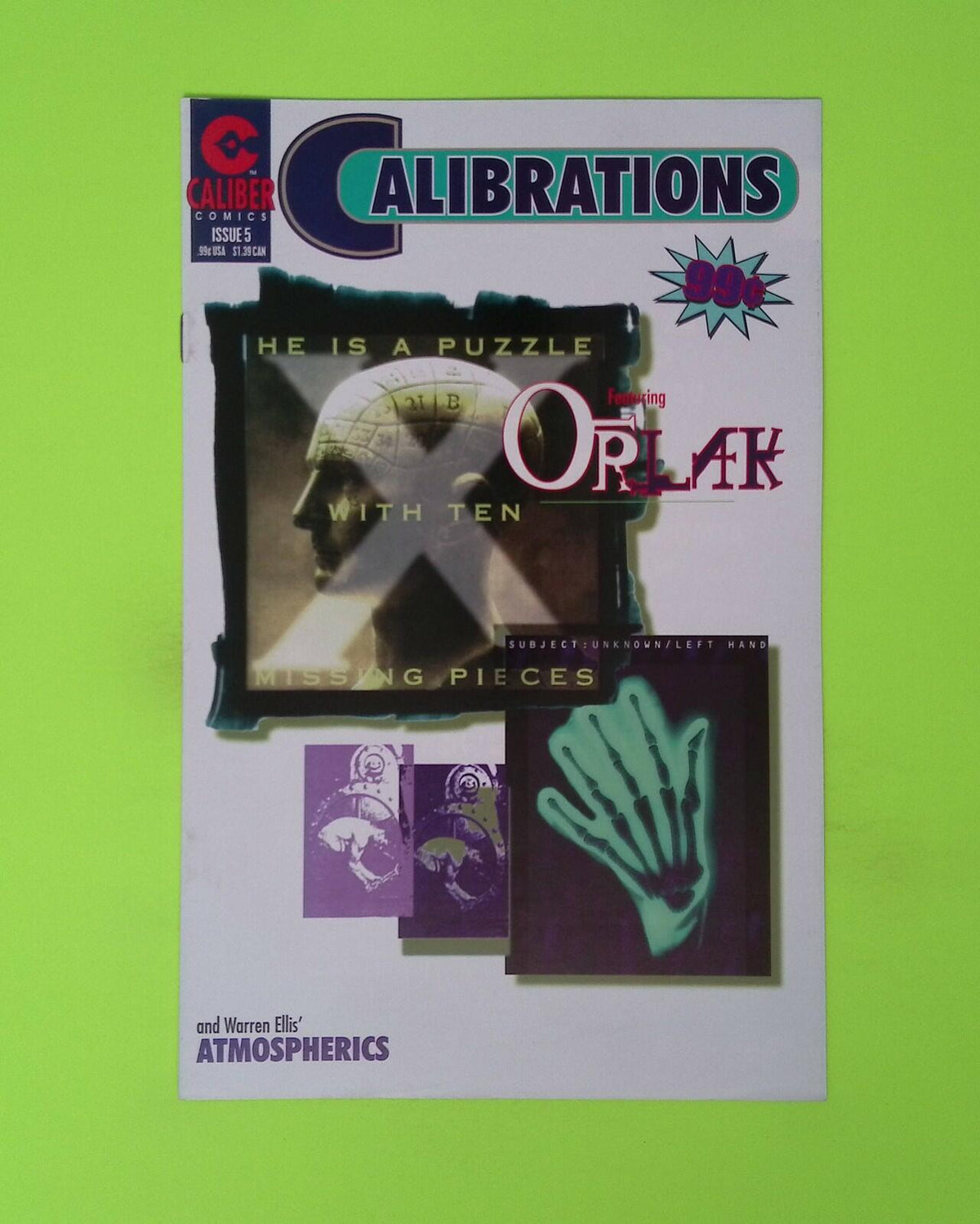 Calibrations #5 1996 Caliber Comics High Grade Comic Book X246-123