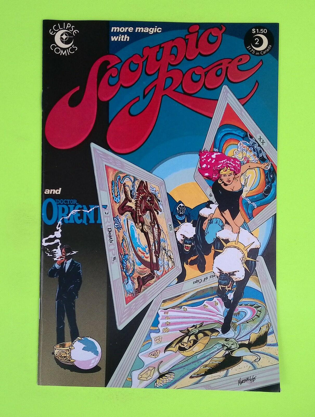 Scorpio Rose #2 1983 Eclipse Comics 8.0 Comic Book J48-199