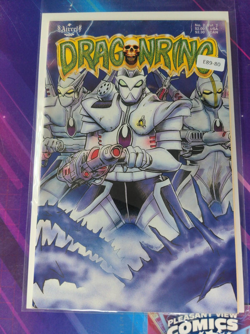 DRAGONRING #2 VOL. 2 8.0 AIRCEL PUBLISHING COMIC BOOK E89-80