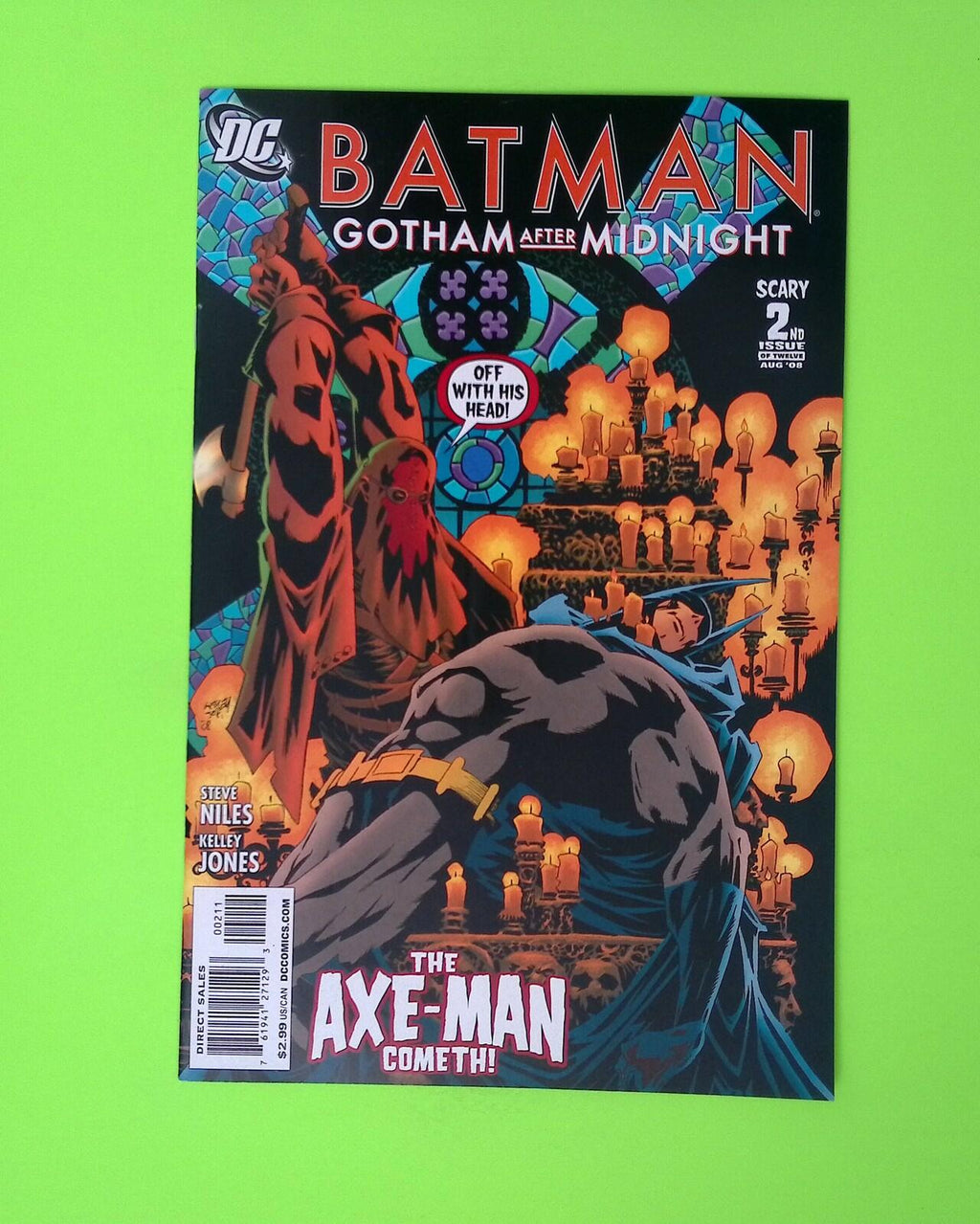 Batman Gotham After Midnight #2 2008 DC Comics Higher Grade Comic Book B43-272