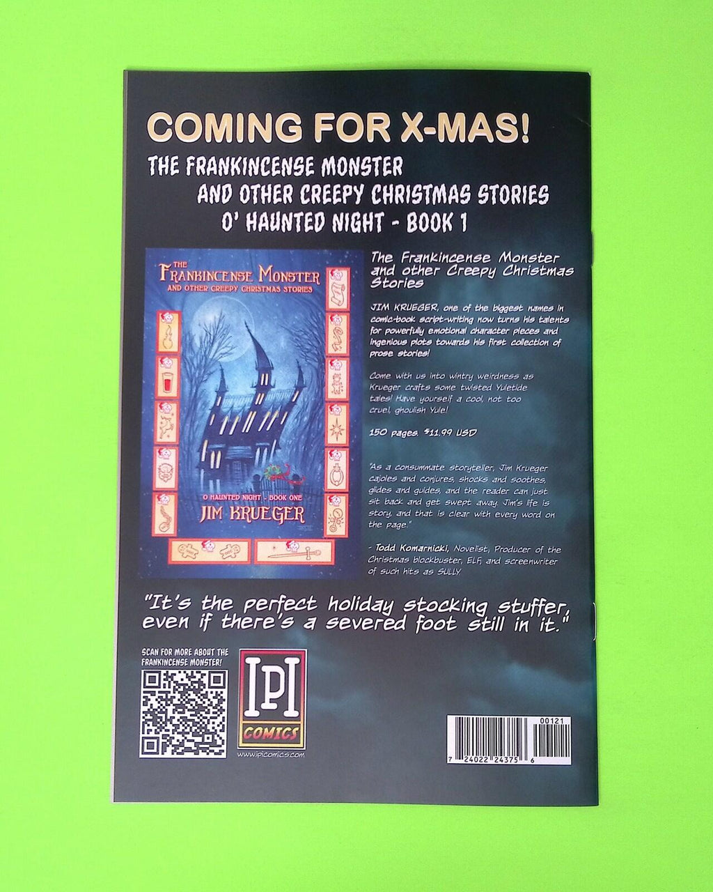 The Human Fly #1b Vol. 2 2024 IPI Comics Variant High Grade Comic Book B41-252