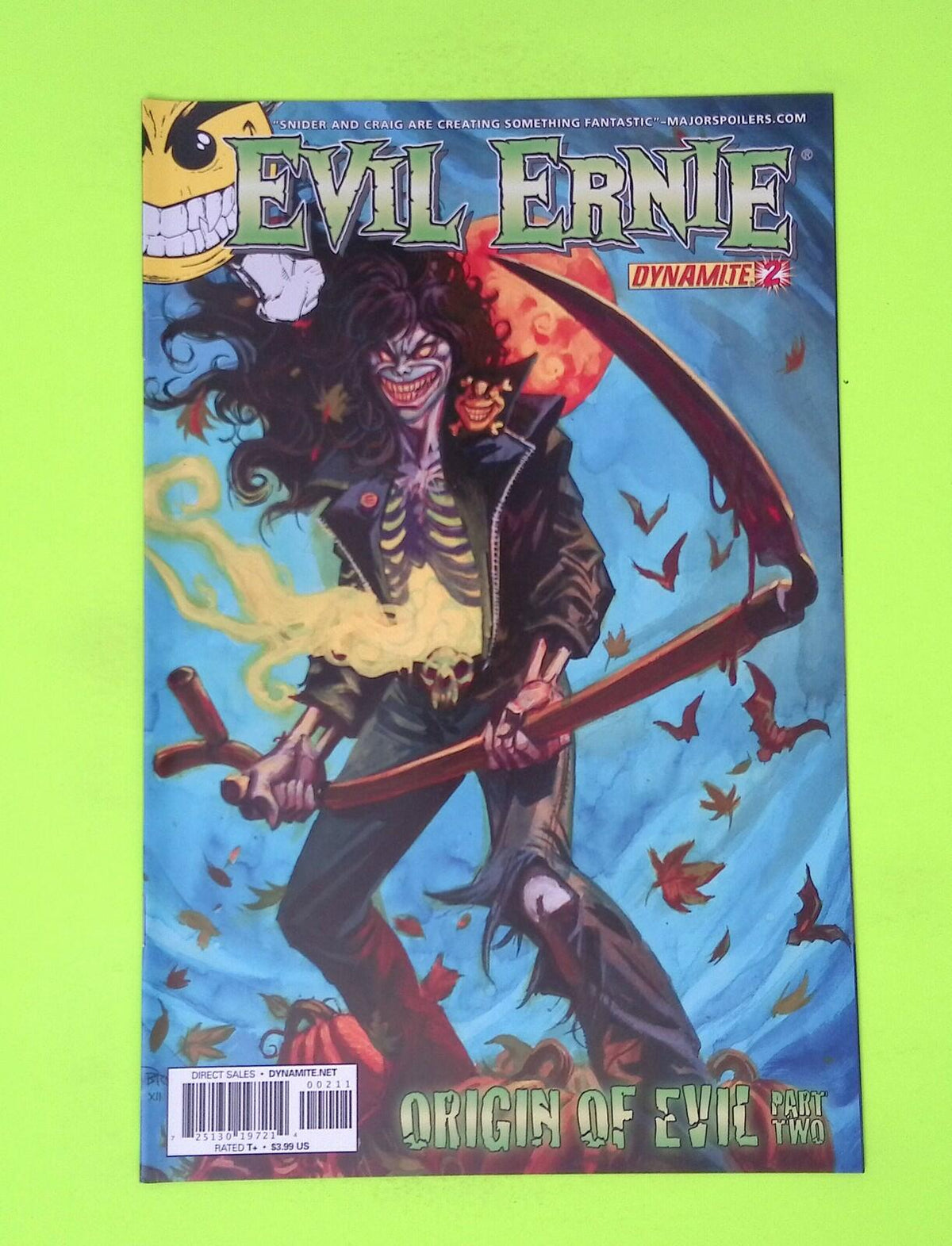 Evil Ernie #2b Vol. 1 2012 Dynamite Entertainment Variant High