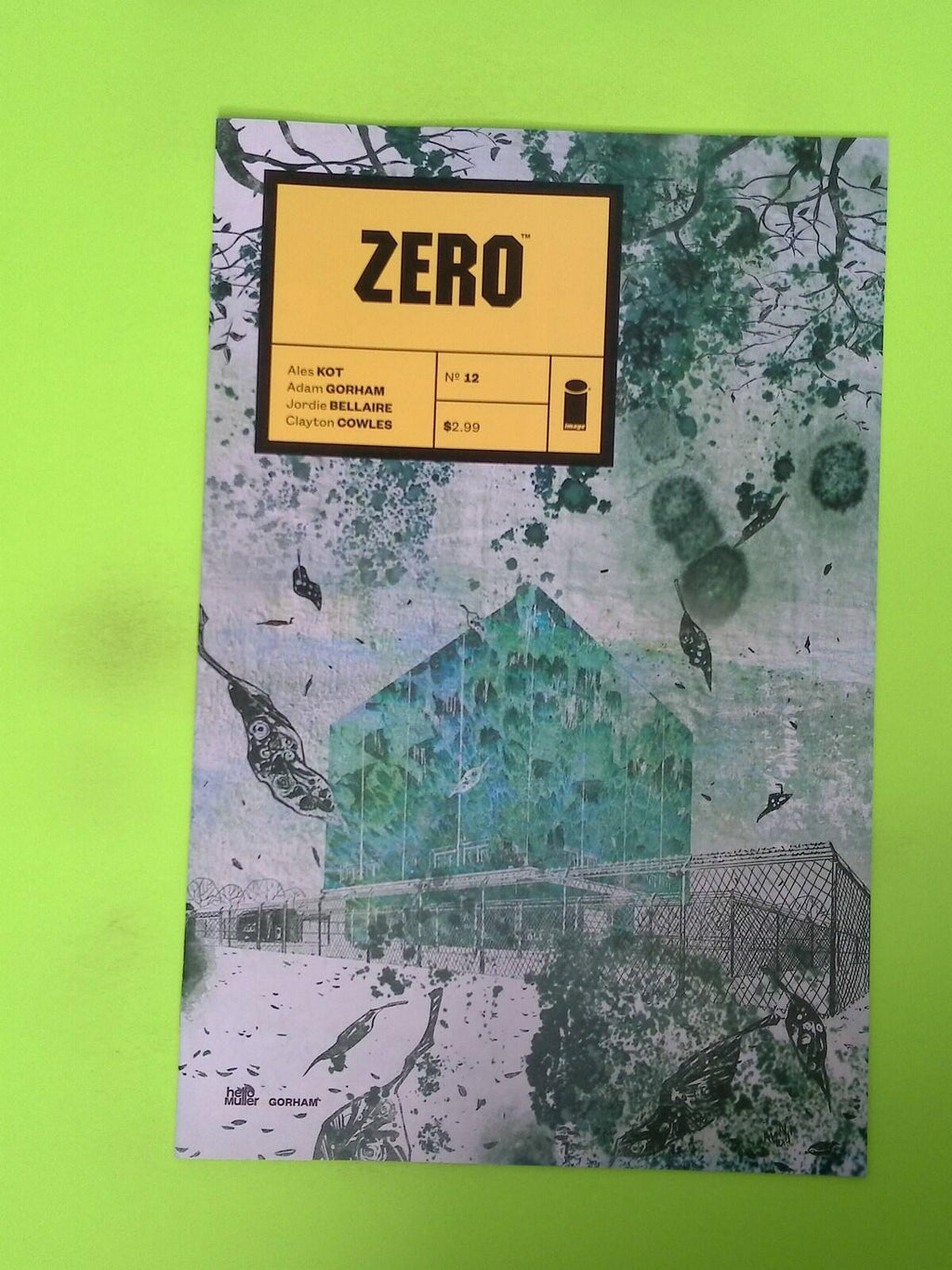 Zero #12 2014 Image Comics High Grade Comic Book W93-199