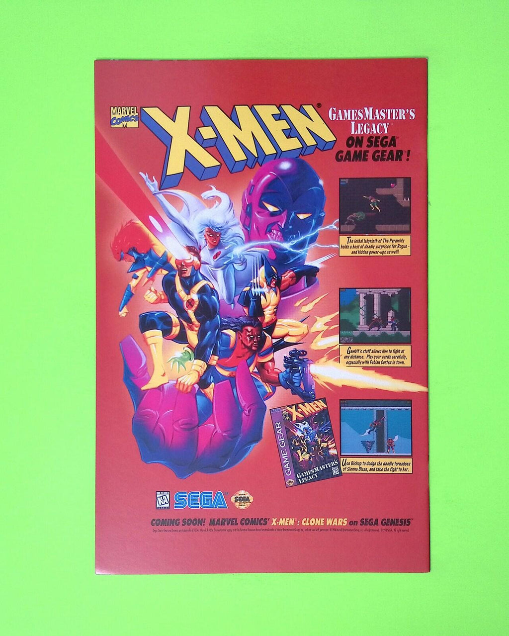 X-Man #2 1995 Marvel Comics Higher Grade Comic Book B23-85