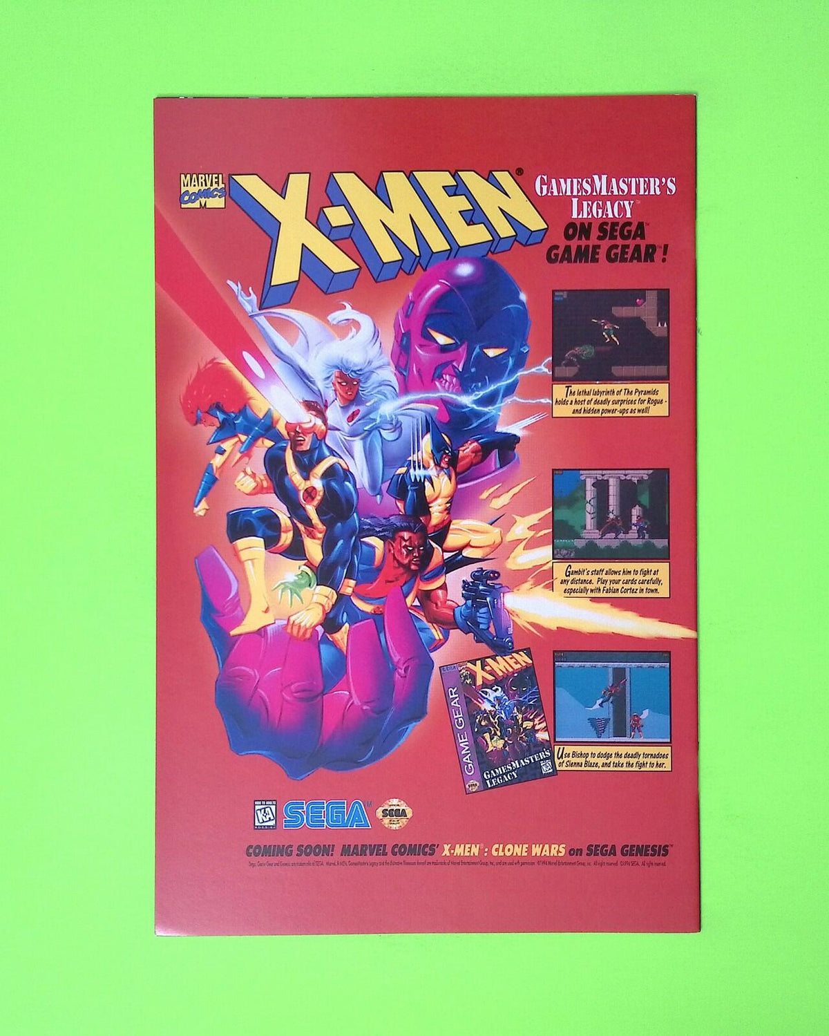 X-Man #2 1995 Marvel Comics Higher Grade Comic Book B23-85
