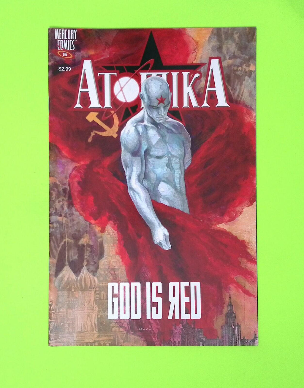 Atomika #5 2005 Mercury Comics Higher Grade Comic Book Q89-214