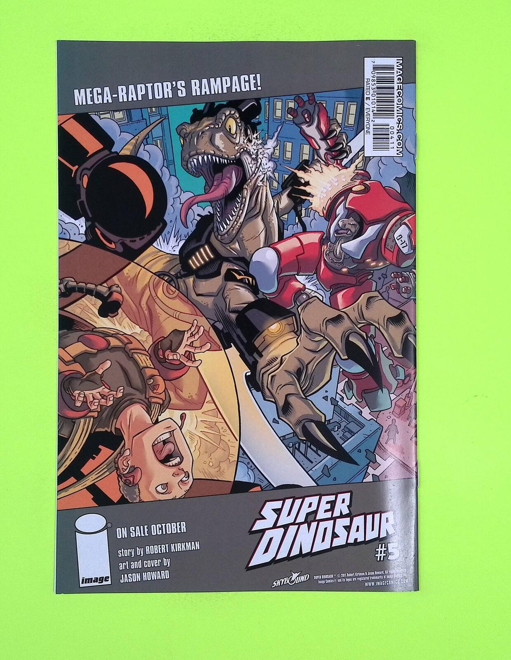 Super Dinosaur #4 2011 Image Comics High Grade Comic Book M19-236
