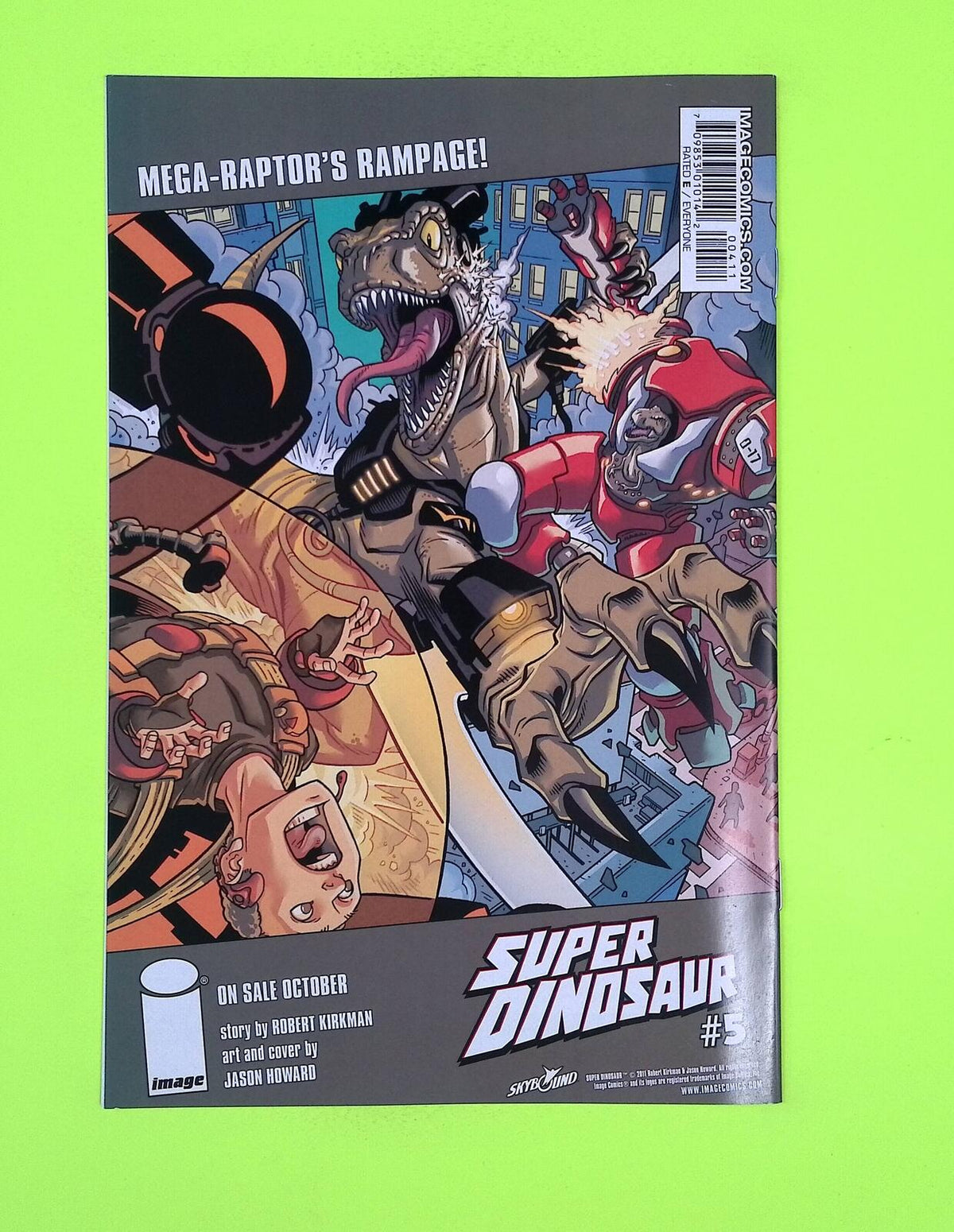 Super Dinosaur #4 2011 Image Comics High Grade Comic Book M19-236