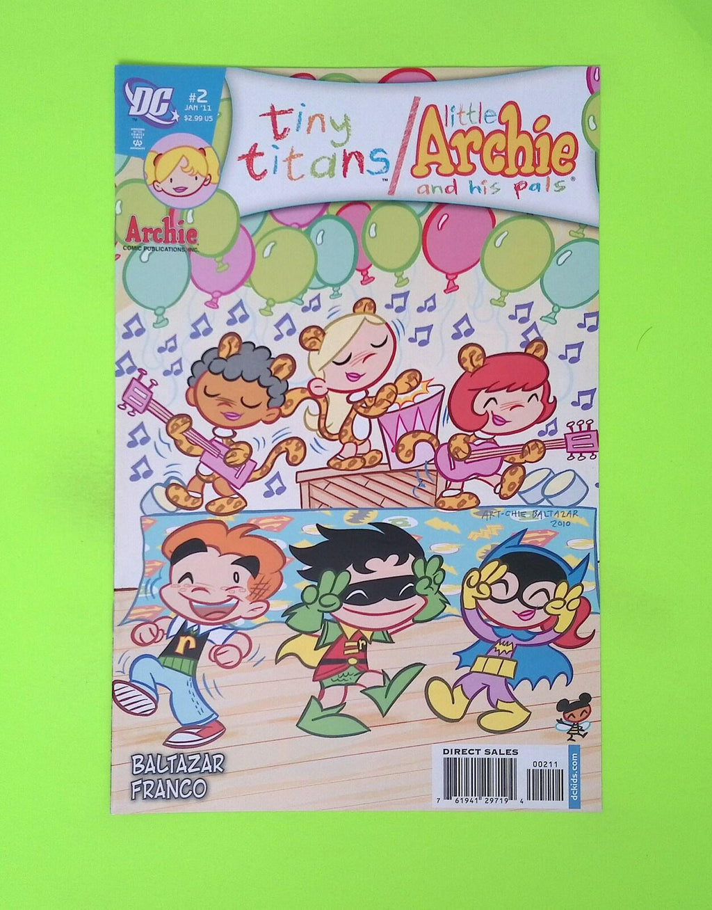 Tiny Titans / Little Archie #2 2011 DC Comics Higher Grade Comic Book Q90-195
