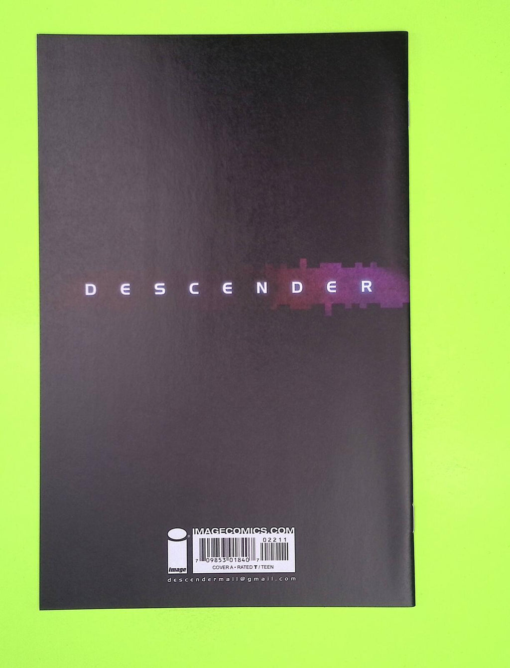 Descender #22 2017 Image Comics High Grade Comic Book A51-188