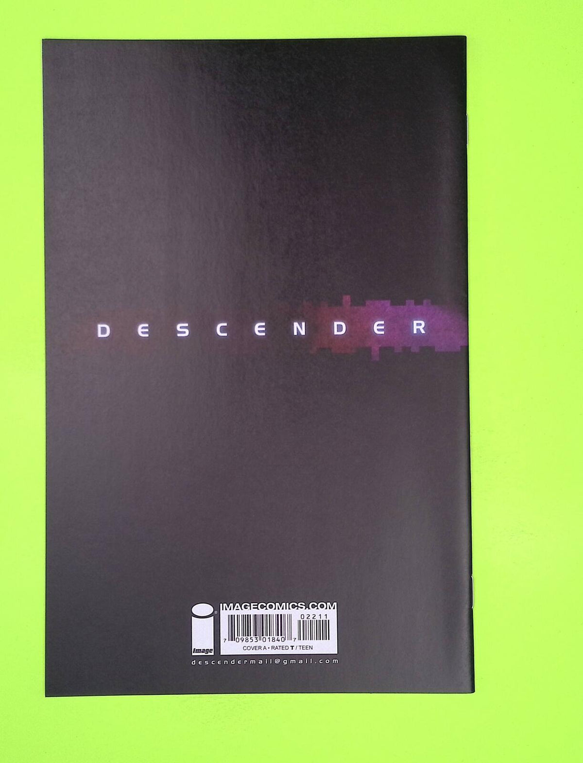 Descender #22 2017 Image Comics High Grade Comic Book A51-188