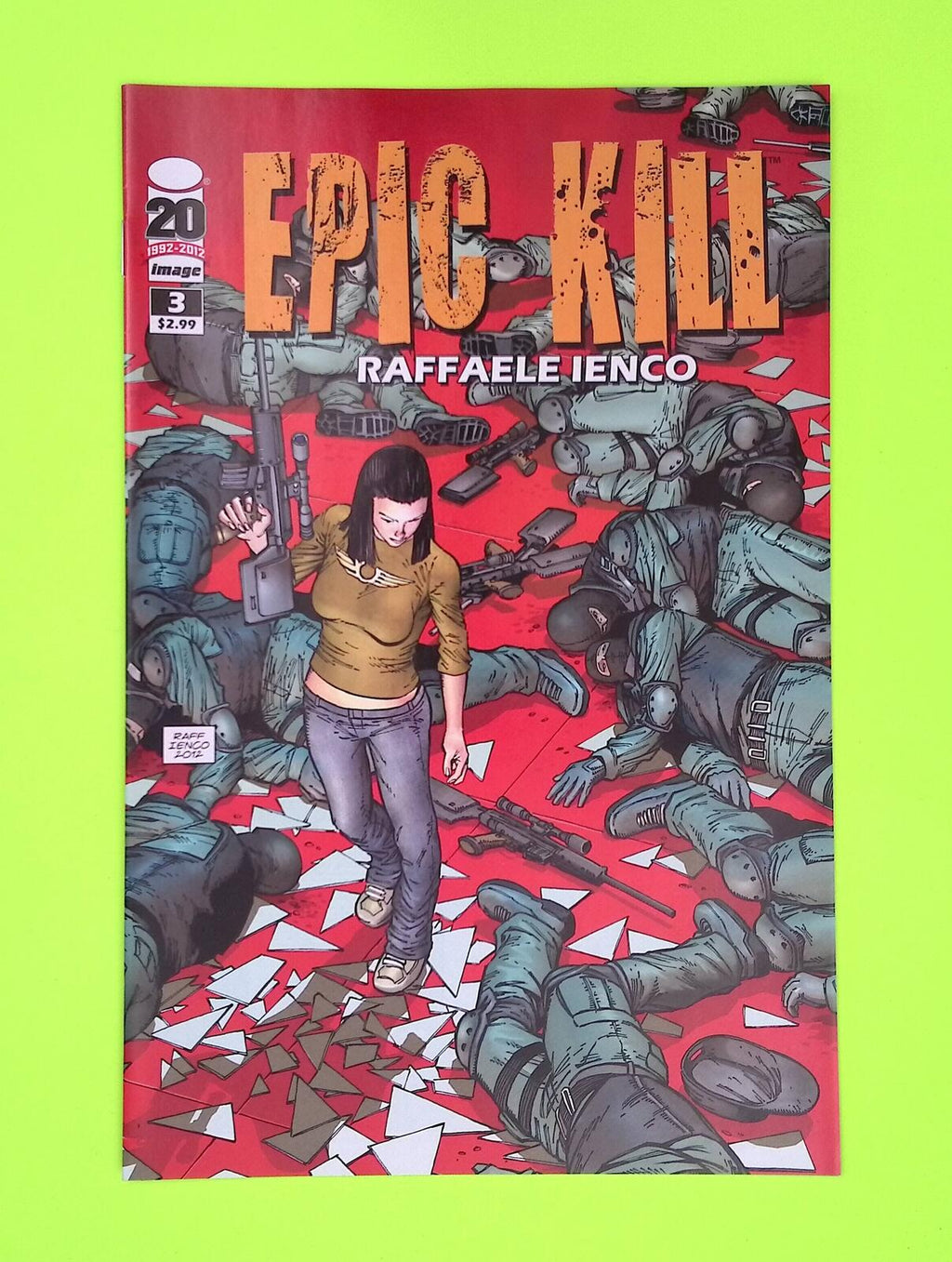 Epic Kill #3 2012 Image Comics High Grade Comic Book A23-104