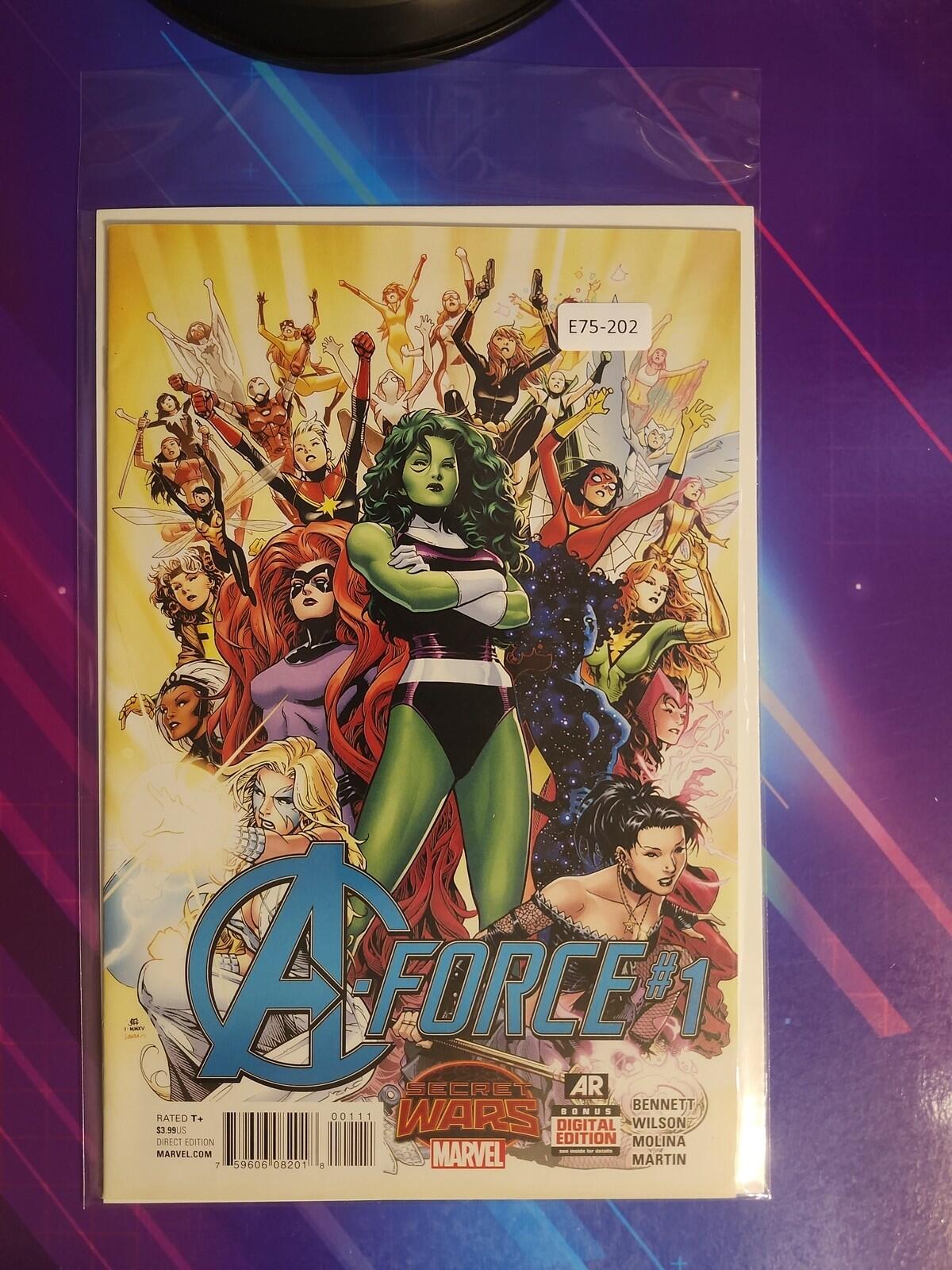 A-FORCE #1 VOL. 1 HIGH GRADE 1ST APP MARVEL COMIC BOOK E75-202