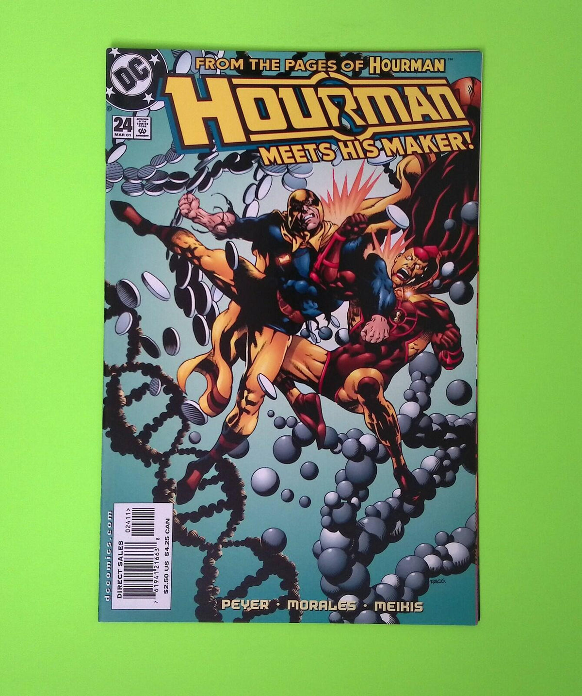 Hourman #24 DC Comics High Grade Comic Book W341-29