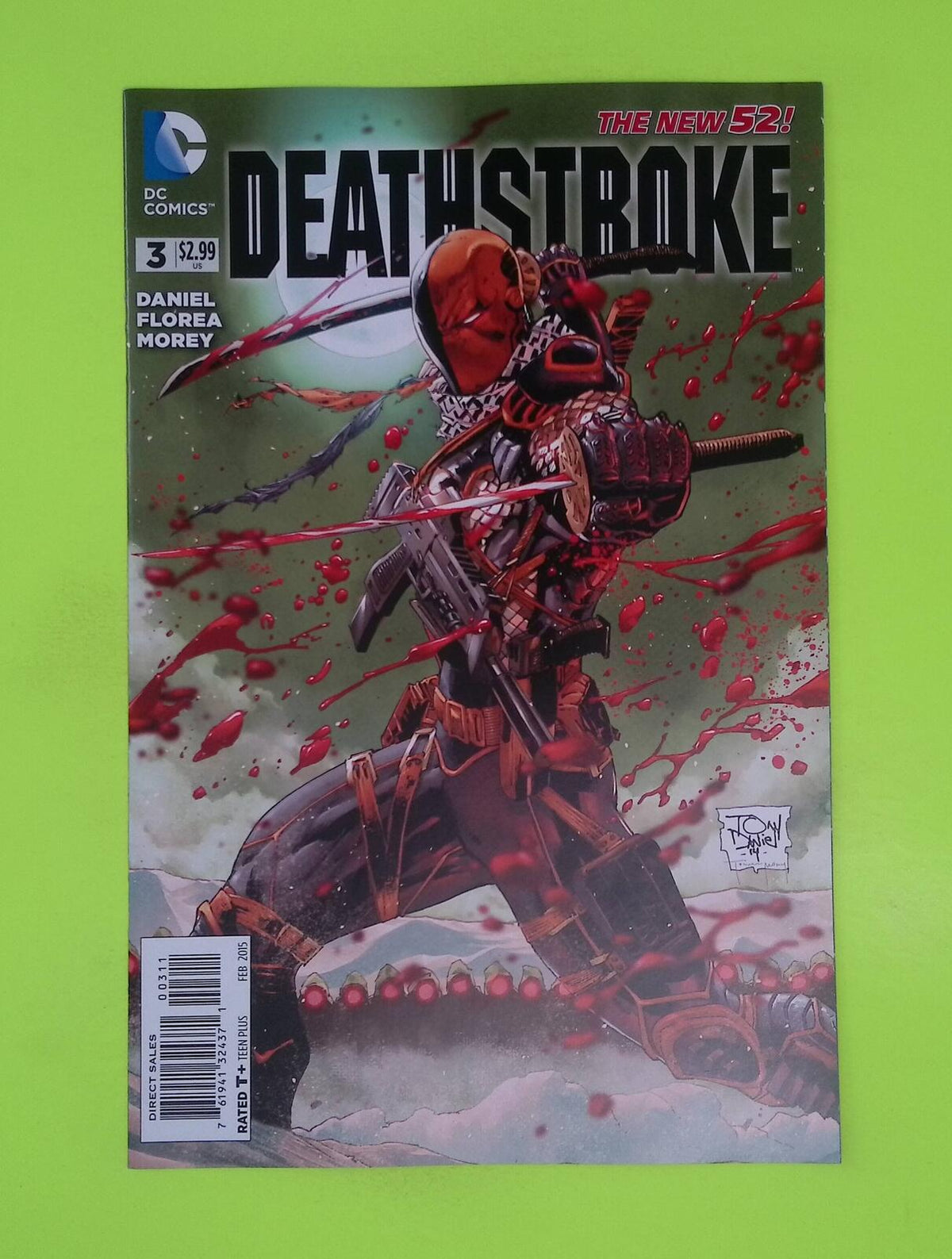 Deathstroke #3 Vol. 3 2015 DC Comics High Grade Comic Book G34-183