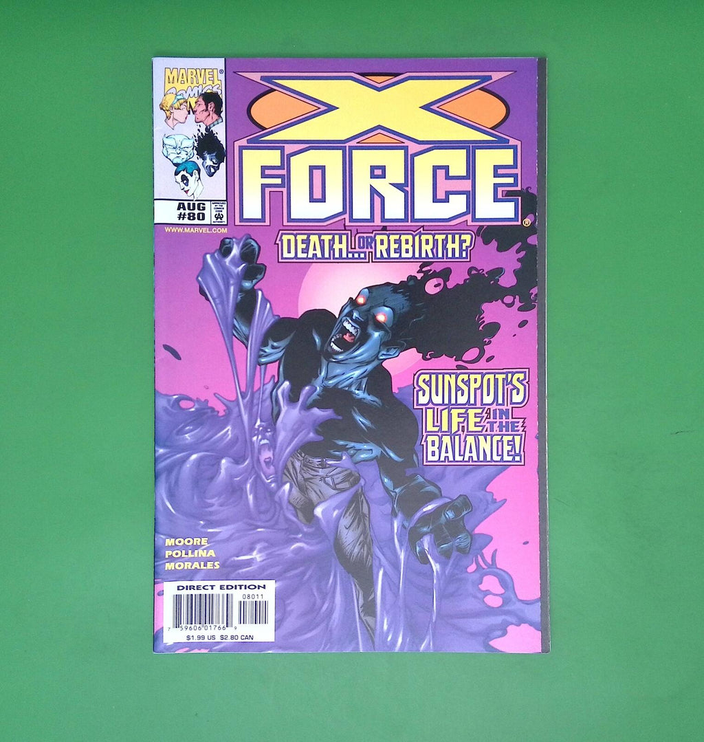 X-FORCE #80 VOL. 1 HIGH GRADE MARVEL COMIC BOOK H50-55