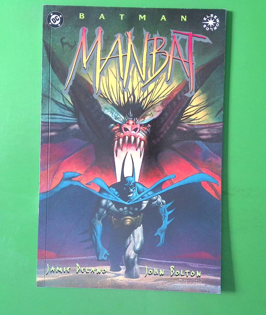 BATMAN: MANBAT #1 MINI 8.0 DC COMIC BOOK TS85-234